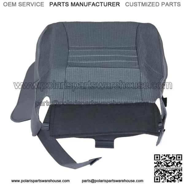 Front Driver Cloth Seat Cover For 2006-09 Dodge Ram 2500 3500 Regular Cab Gray - Image 5