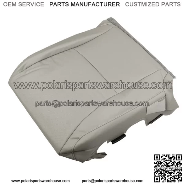 Front Driver Bottom Seat Cover Leather Gray Fit For 2010-2015 Lexus RX350 RX450h - Image 3