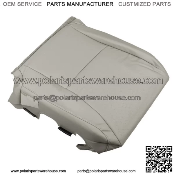 Front Driver Bottom Seat Cover Leather Gray Fit For 2010-2015 Lexus RX350 RX450h - Image 4
