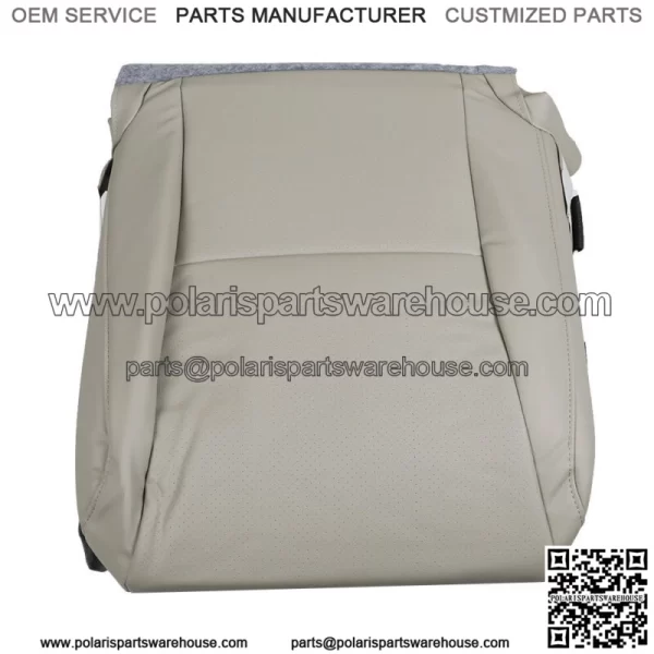 Front Driver Bottom Seat Cover Leather Gray Fit For 2010-2015 Lexus RX350 RX450h - Image 5