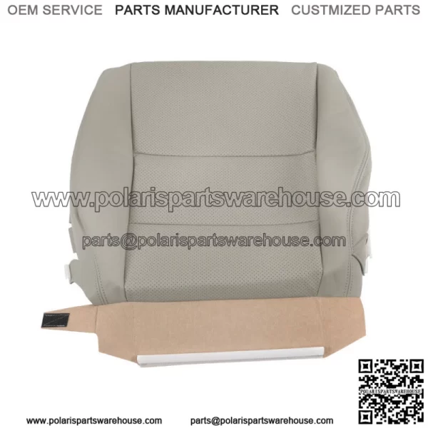 Seat Cover Front Main Driver Bottom Leather Gray For Acura RDX 2007-2011 2012 - Image 5