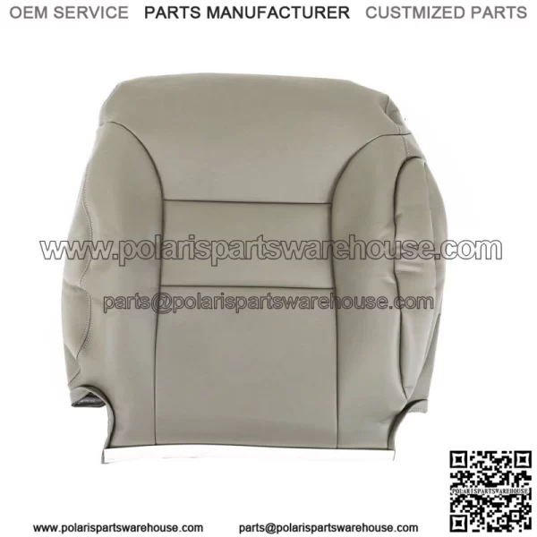 Seat Cover For 1995-1999 Chevy C1500 K1500 Driver Passenger Bottom&Back Gray - Image 2