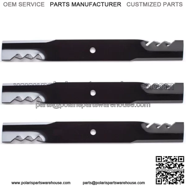Oregon 96-347 G3 Gator Blades for 61" John Deere GDU10232, TCU36515