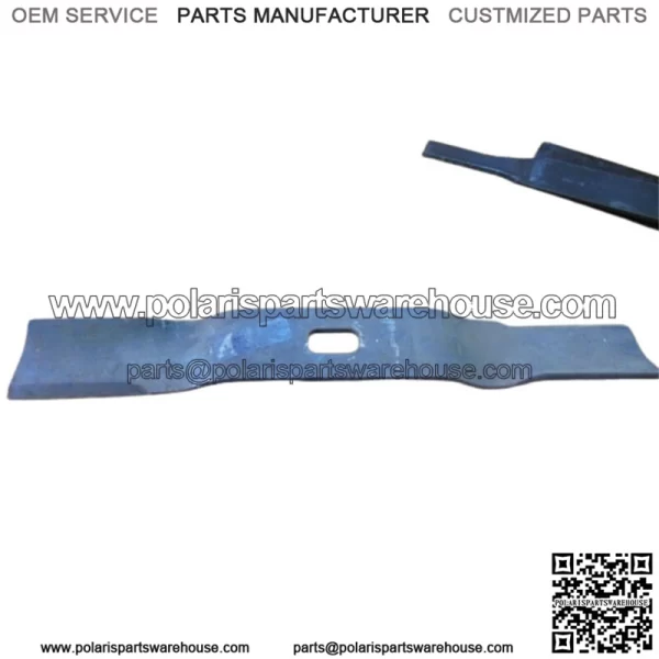 Yazoo 748 / 206-748 17" Mower Blade, "D" Style Mounting Hole
