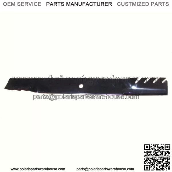 Set of 3 Yazoo Kees 72" Predator mulching mower blades 105476 Scag 47112 48112