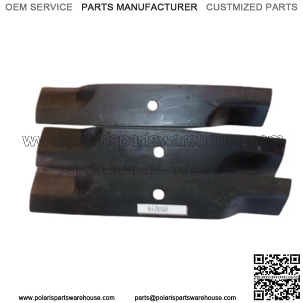 Gravely 40" mower high lift blades 3 NOS 21304100 053216 - Image 2