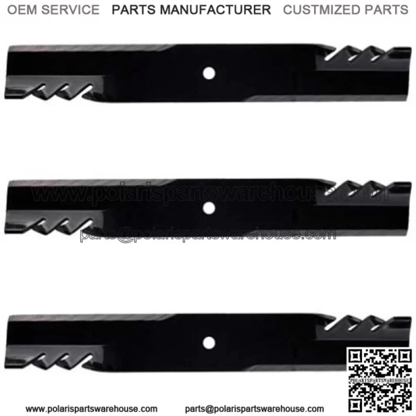 G6 Blades 3-pack 52" Gravely Pro Turn 152 XDZ & Pro Master 252 XDZ, 396-8063