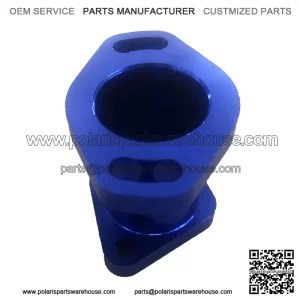 48mm blue Aluminum Racing Intake Manifold For Predator 212cc GX200 196cc Mini Bike Go Kart