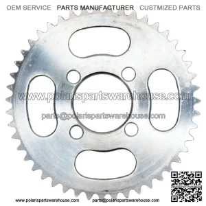 25H 99mm Steel Rear Chain Sprocket, 47T Inner Hole 29mm Chainring Sprocket Gear for Electric Scooter Sprocket Accessories 25H 47T