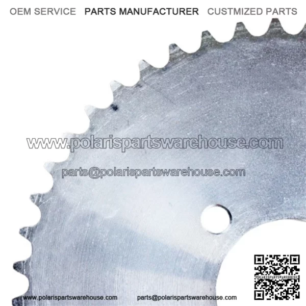 Go Kart Sprocket, 48 Tooth 50.8mm for #41/420 Chain, Sprocket for Go Carts & Mini Bikes - Image 2