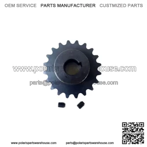 20T Tooth #35 Sprocket Gear with 5/8" Bore for Jackshaft Mini Bike Go Kart