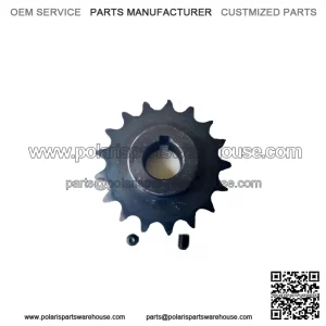 17T jackshaft sprocket #40/41/420 3/4" bore