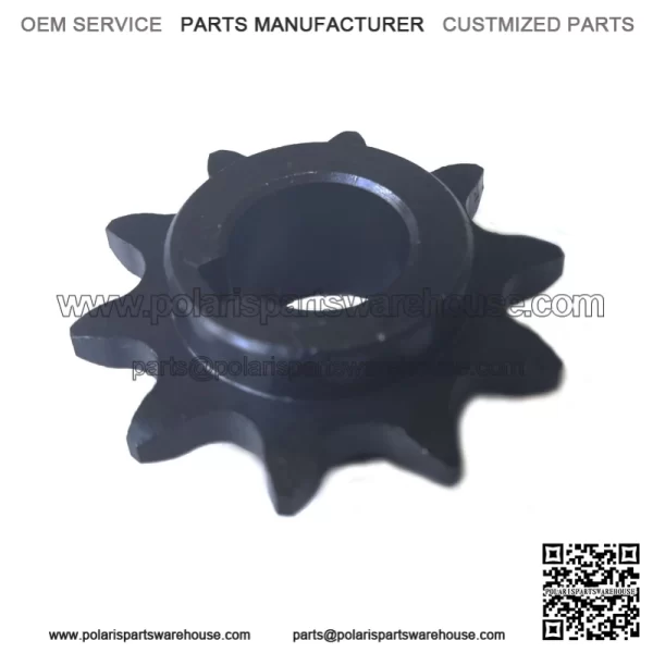 10 5/8??Tooth Sprocket 415 Chain for Motorized Bicycle, Go kart, Mini Bike Clutch. - Image 2