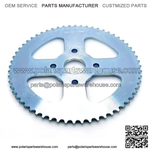 60T 40mm #420 Silver Sprocket