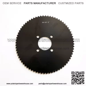 72T 50.8mm #35 black sprocket
