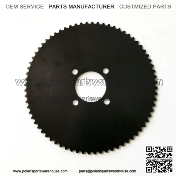 72T 50.8mm #35 black sprocket - Image 4
