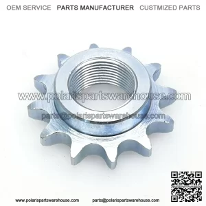 12T #420 Silver Sprocket