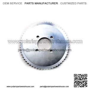 60 Tooth Go Cart/Mini Bike Sprocket - Steel 4 Hole 2" bore For #35 Chain / 469
