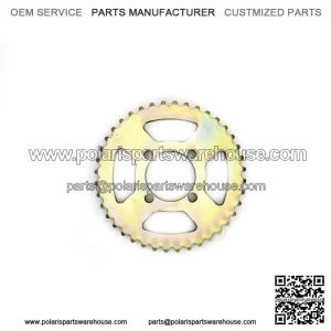 40T 40mm #35 Plated Four Side Hollow Out Sprocket