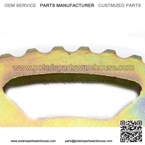 40T 40mm #35 Plated Four Side Hollow Out Sprocket - Image 3