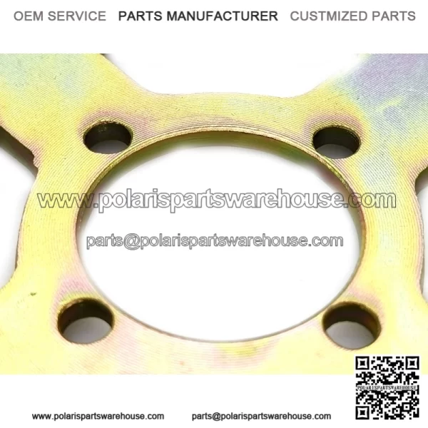 40T 40mm #35 Plated Four Side Hollow Out Sprocket - Image 4