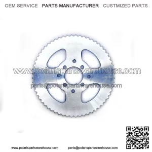40/41/ 420 Chain 60T 2-1/8" Bore Sprocket with Master Link for Go Kart Mini Bike