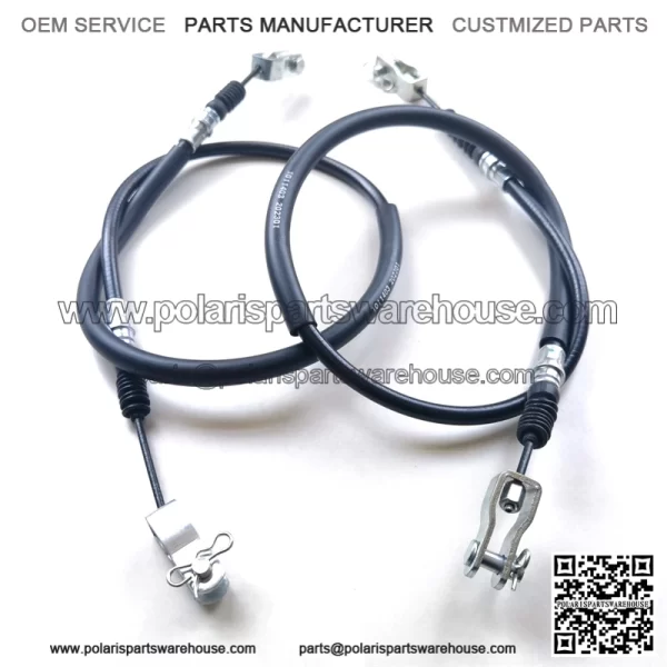 2pcs Club Car DS Brake Cable Set 1981-1999 Gas and Electric Golf Cart Parts 42" - Image 3
