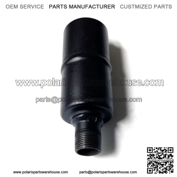 Predator 212cc go kart black spray exhaust muffler - Image 3