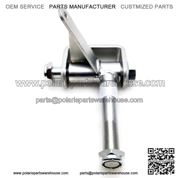 5/8"-18 Shaft X 3-3/4" Length, 5/8" Kingpin Spindle and Bracket Kit