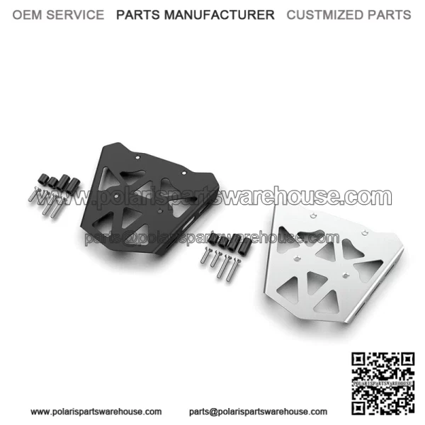 Rear Luggage Black Rack Top Case Mount Plate For CFMOTO 450MT 450 MT IBEX 450