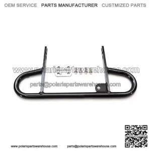 LTZ 400 2003 thru 2008 Wide Rear Grab Bar Bumper Compatible with Suzuki - Black