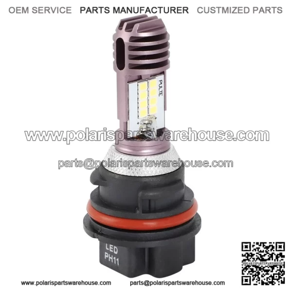 LED Headlight Bulbs PH11 for Suzuki Quadsport Racer LTZ 250 400 LTR 450 Headlamp - Image 3