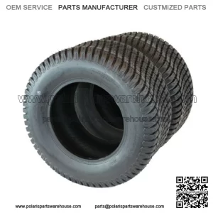 Set of Two 23x10.50-12 4 Ply Turf Tires for Lawn & Garden Mower 23x10.5-12