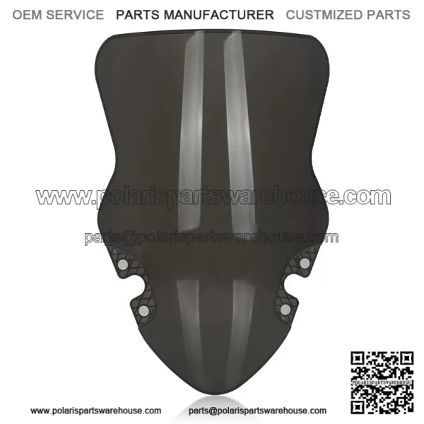 Windshield Screen Visor Windscreen FOR CFMOTO 450SR 450SS 2023-2024 Black NEW - Image 2