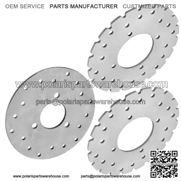 Polaris Scrambler 500 4X4/2X4 2001-2004 Front/Rear Brake Disc Rotors - Image 5