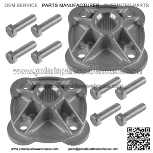 Polaris Scrambler 500 1997-1998/2005-2012 Rear Wheel Hubs w/Hardware (Left/Right)