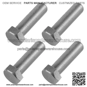 Polaris Scrambler 500 4X4 1997-2012 / 2X4 2001-2002 Rear Wheel Hub Bolts (4)