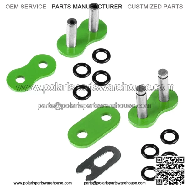 Polaris Scrambler 500 4X4 1997-2012 Green O-Ring Drive Chain - Image 5