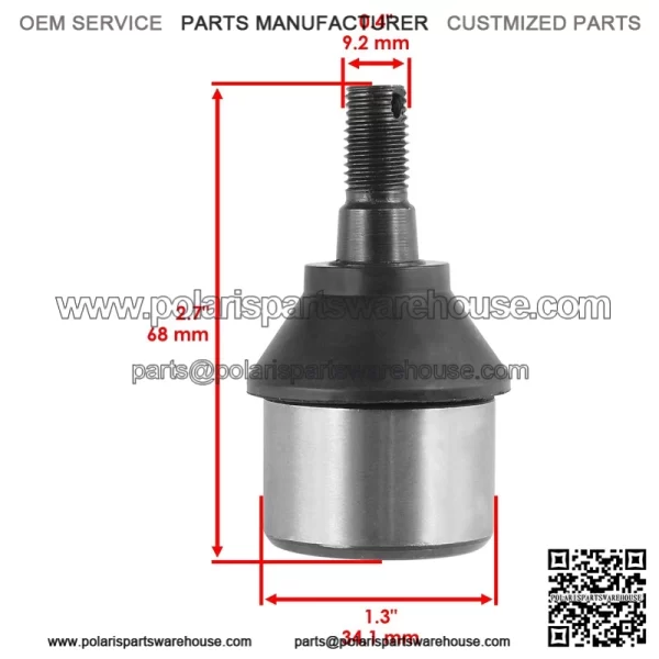Polaris Scrambler 500 4X4 2001-2007 Ball Joints (2) - Image 2