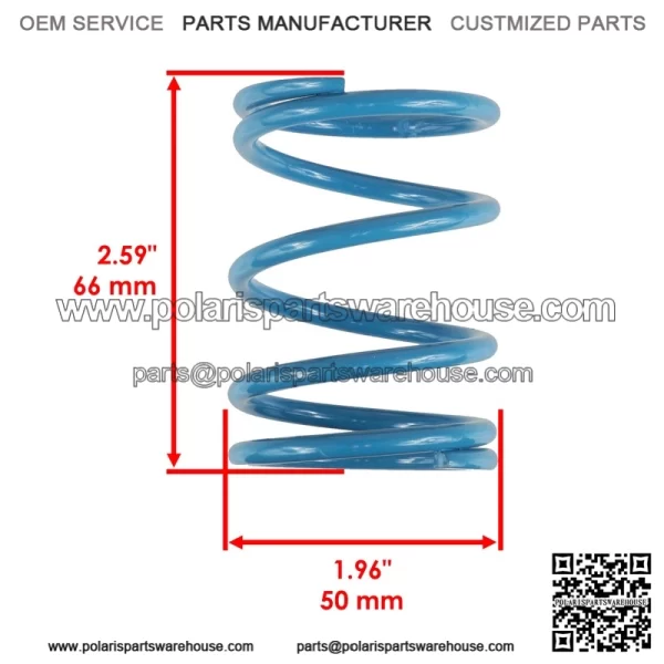 Polaris Scrambler 500 2X4/4X4 1999-2009 Primary Drive Clutch Spring - 7041157 - Image 2
