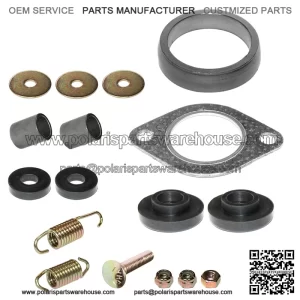 Polaris Scrambler 500 2X4 2000-2002 Exhaust Muffler Gasket Kit