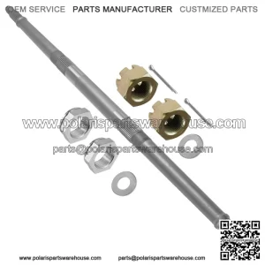 Polaris Scrambler 500 2002-2004 Rear Axle Castle Nut w/Washer Kit - 5133181