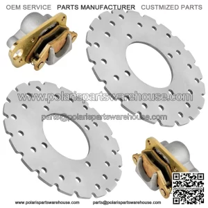 Polaris Scrambler 500 2X4/4X4 2001-2002 Front Brake Calipers w/Disc (Left/Right)