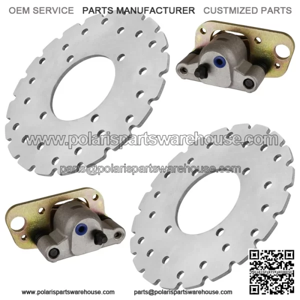 Polaris Scrambler 500 2X4/4X4 2001-2002 Front Brake Calipers w/Disc (Left/Right) - Image 5